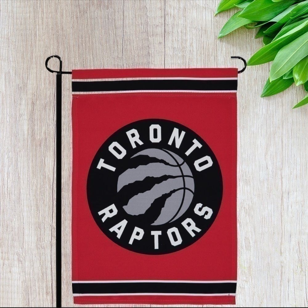 Toronto Raptors WinCraft 12" x 18" Double-Sided Garden Flag